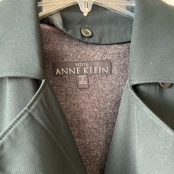 Anne Klein raincoat with removable liner size 8 petite - Picture 2 of 9